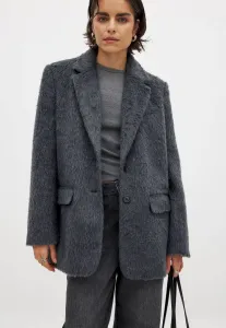 Пушистый пиджак Na-Kd, Grey