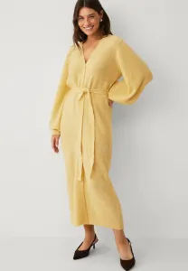 Длинное платье-макси langen ärmeln Ellos Collection, Yellow