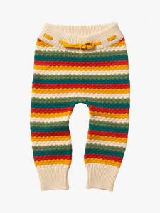 Бегуны трусцой с радужным галстуком Little Green Radicals, цвет Honeycombe/Stripe