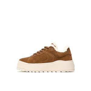 WANDER AROUND Кроссовки для скейтбординга с низким верхом, женские, коричневые, термоусадочные