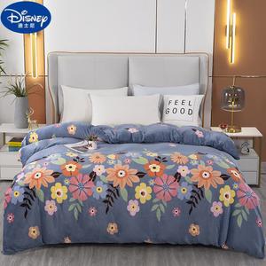 Disney Пододеяльник 150х210 см из зимнего молочного велюра, фланель, толстый велюр