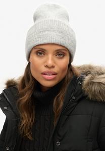 Шапка SOFT Superdry, светло-серый