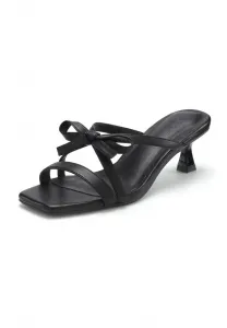 Тапочки на каблуках Lascana, Schwarz