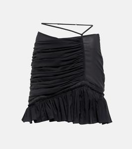 Мини-юбка со сборками Nensi Dojaka, черный