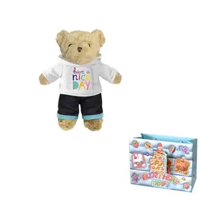 Медведь-талисман Well Behaved Bear плюшевая кукла высота 23 см MORTEN SOLUM, белый