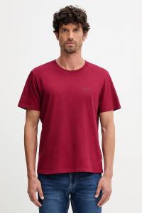 Футболка JACKO из хлопка Pepe Jeans, бордовый