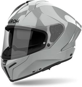 Мотоциклетный шлем Airoh Matryx Composite Carbon Fiber Full Face, Gloss Cement Grey