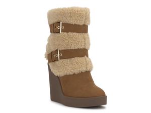 Ботинки Jessica Simpson Meztyn Wedge Boot, Brown Fabric