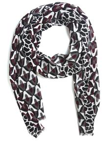 Шарф COLLEZIONE ALESSANDRO Findus, красный