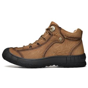 ZAMST Мужские полувысокие повседневные ботинки с подкладкой из флиса цвета хаки, цвет Khaki Fleece-Lined