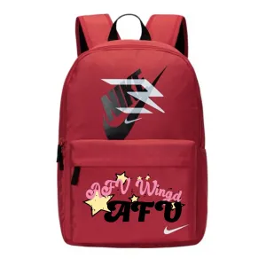 Nike Полиэстеровый рюкзак унисекс красный, AFV