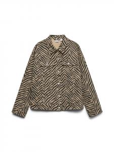 Vero Moda Джинсовая куртка цвета серебристой норки