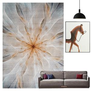 Katifia Ковер Katifeiya 133x400 см в скандинавском стиле для гостиной и спальни, плотный, синий