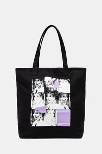 Хлопковая сумка Karl Lagerfeld Jeans, черный