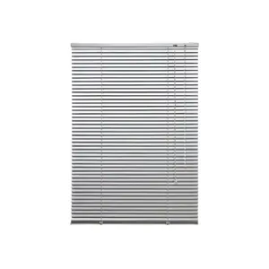 Жалюзи Алюминиевые жалюзи без сверления, подвесные, алюминий Liedeco, серебристый