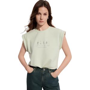 Футболка Women's Crew Neck Moderate Straight Fit ELLE, mint зеленый
