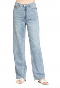 Легкие джинсы с широкими штанинами в светло-индиговом цвете APNY