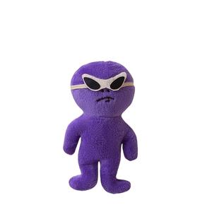 Милая необычная подвеска в виде инопланетянина, плюш, высота 10см Velvet Mill, фиолетовый