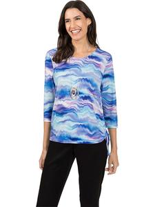 WITT WEIDEN Футболка синего цвета