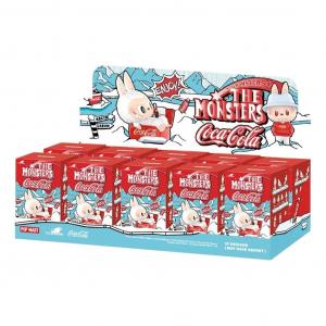 Лабубу Pop Mart x Coca-Cola The Monsters Labubu Figure Sealed Case (10 Blind Boxes)