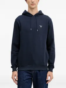 Худи с логотипом Barbour, синий