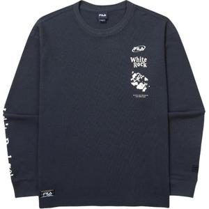 Футболка ROCK Unisex Indigo FILA, синий