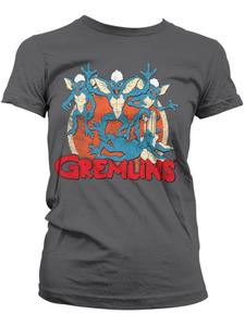 Футболка Group Girly Tee серого цвета Gremlins