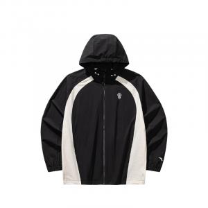 ANTA Куртка баскетбольная коллекция Irving унисекс, Basic Black/Mud Gray