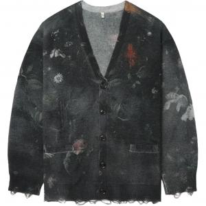 Трикотажная футболка мужская черная R13