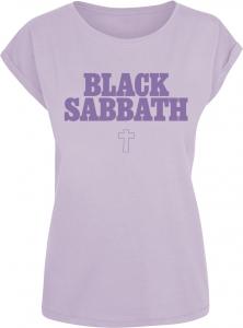 Футболка Black Sabbath Typo Cross, фиолетовый
