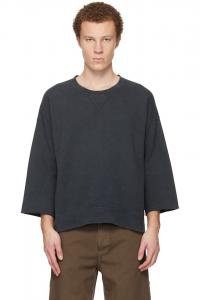 Толстовка Jumbo sb 3/4 dmgd Visvim, черный