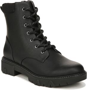 Женские сапоги Dr. Scholl's Headstart средней голени с отделкой из телячьей кожи, Black Synthetic