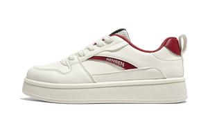 Нескользящие, дышащие, легкие, низкие, повседневные кроссовки для женщин RENBEN, Beige Red