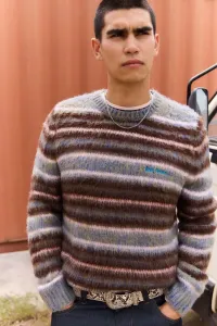 Джемпер remi в полоску с длинным ворсом, унисекс. Iets Frans..., Multi