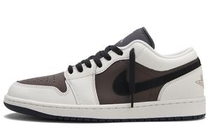 Jordan Кроссовки Air 1 Kelorie Low Top мужские, черные, белые, коричневые