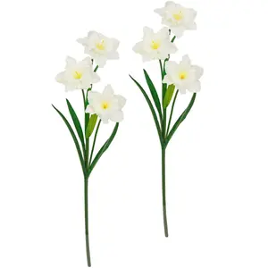 И.ГЕ.А. Искусственный цветок «Нарциссы» I.Ge.A., белый