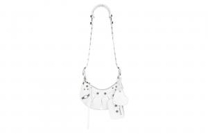 Balenciaga Сумка кросс-боди мини женская белая