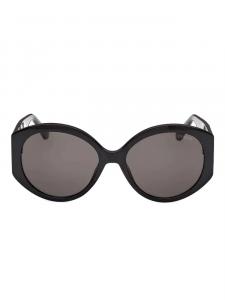 Солнцезащитные очки GUESS USA в круглой оправе, черный