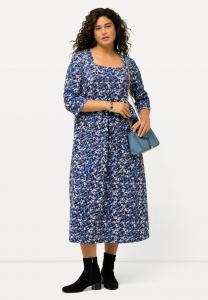 Платье из джерси Ulla Popken, темно-синий