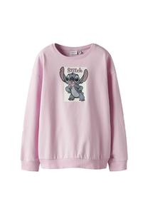 Толстовка Name it NKFAKIRA STITCH RLX BRU WDI, Sweet Dreams/Pink