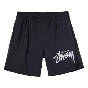 Шорты x nike water short 'black' Stussy, черный