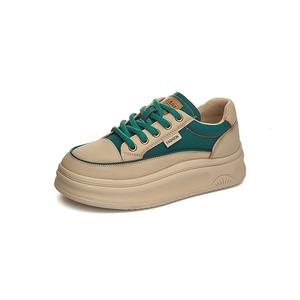 Низкие повседневные кроссовки для женщин Zdwo, зеленый