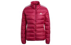 Пуховик женский красный Adidas, красный