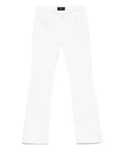 Джинсы-Клеш 7 For All Mankind, белый