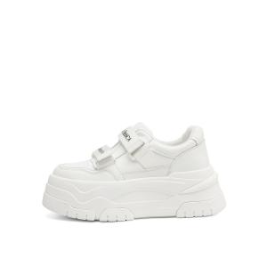 Низкие женские скейтерские туфли Rosa Bianca, белый sheepskin insole