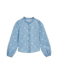 Блуза WE Fashion, Light blue
