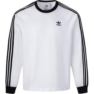 Лонгслив Adidas Classic 3-Stripes, белый