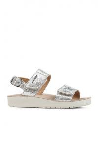 Детские сандалии Geox, серебро