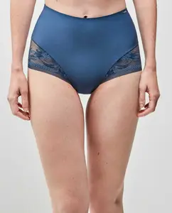 Трусики с высокой талией и бесшовной отделкой Gisela, синий