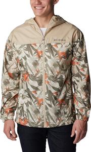 Columbia мужская ветровка Flash Challenger Novelty, Ancient Fossil Floriculture Print/Ancient Fossil
